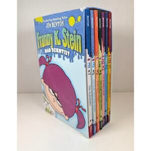 Boxed Set FRANNY K. STEIN Mad Scientist Books Series by Jim Benton vol.1-7 PB